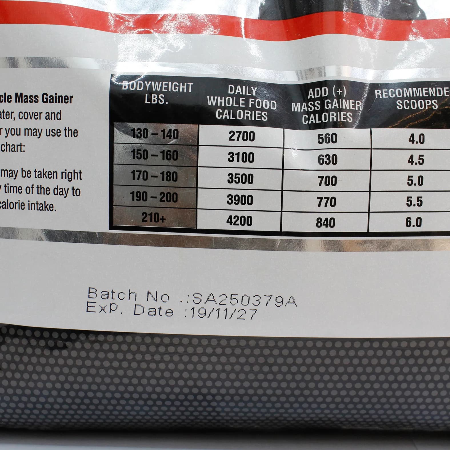 ماسل مس گینر لابرادا وزن 5.4 کیلوگرمLabrada Muscle Mass Gainer — تصویر ۴