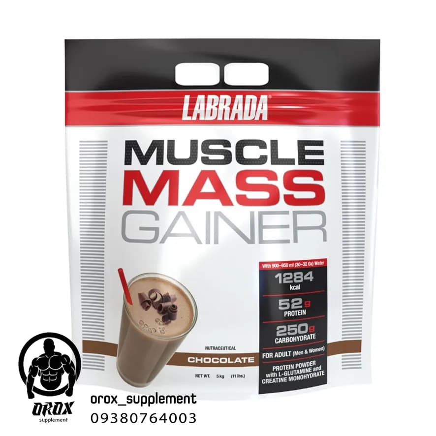 ماسل مس گینر لابرادا وزن 5.4 کیلوگرمLabrada Muscle Mass Gainer