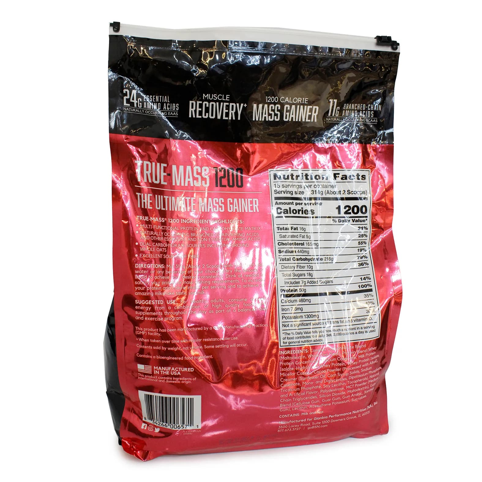 گینر ترو مس بی اس ان -BSN True mass Gainer — تصویر ۷