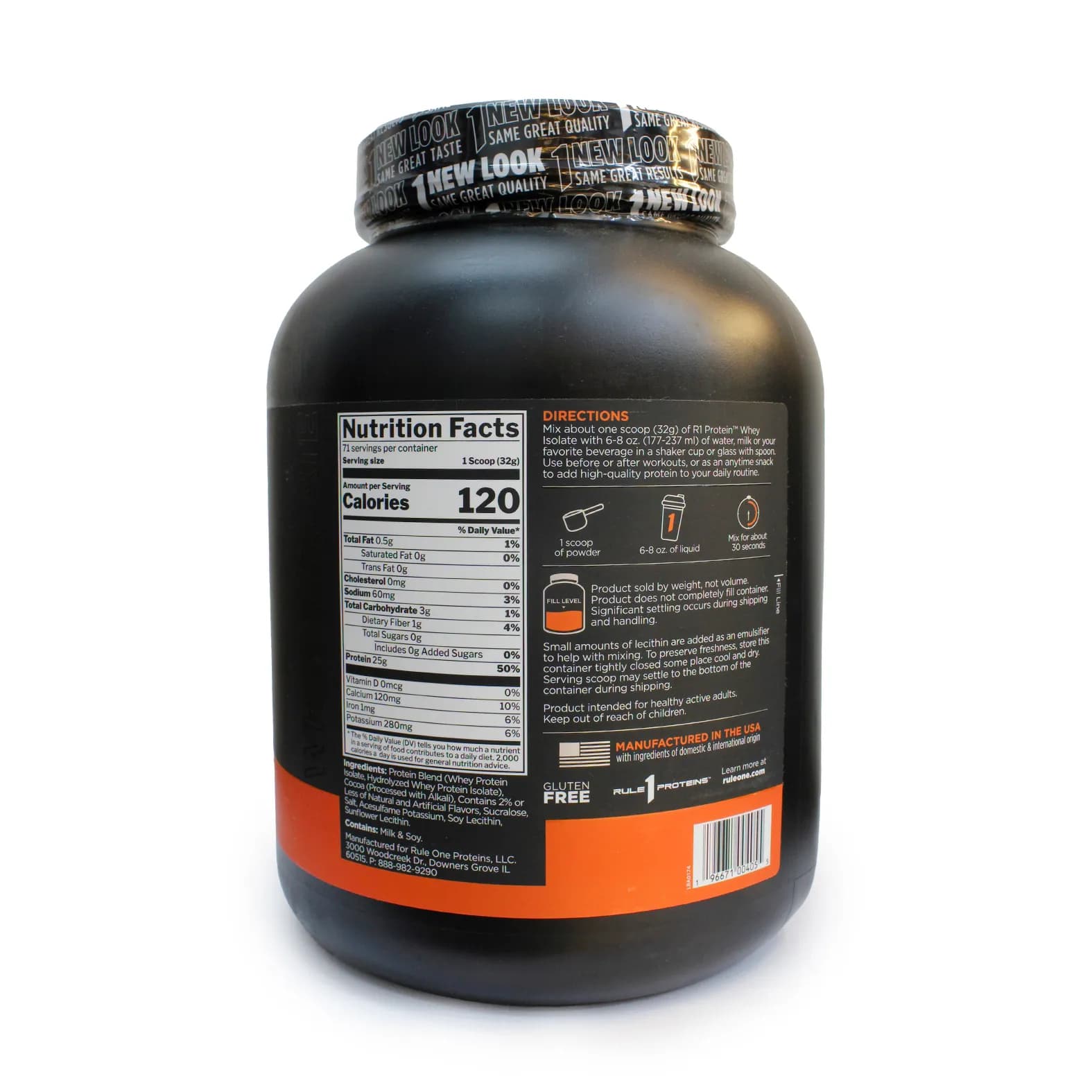 وی ایزوله رول وان R1 Protein وزن ۲.۲۷ کیلوگرم — تصویر ۲