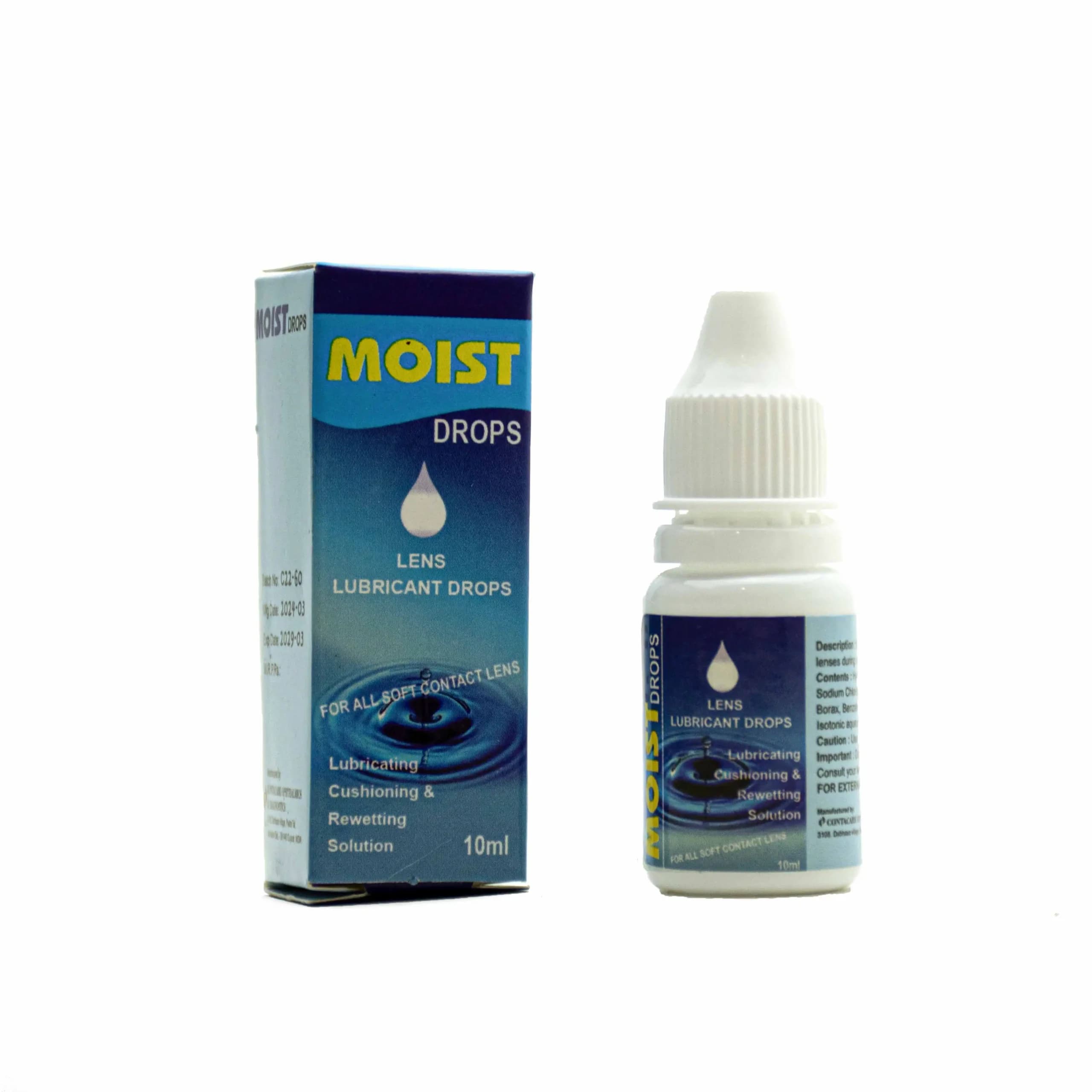 قطره مرطوب کننده مویست دراپ Moist drops (10 میلی لیتر)