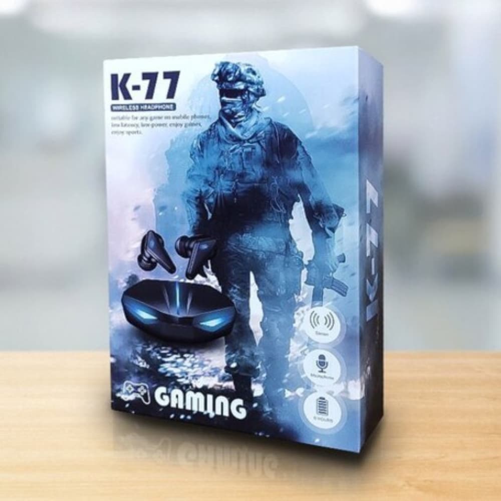هدفون بی سیم مدل K77 — تصویر ۲