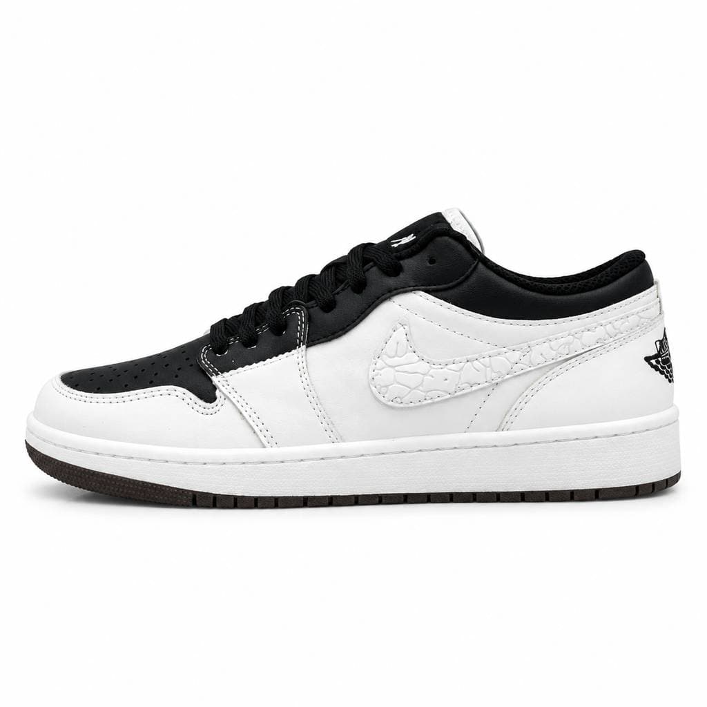کتونی ایرجردن وان سفید مشکی (Nike air jordan 1 equality )