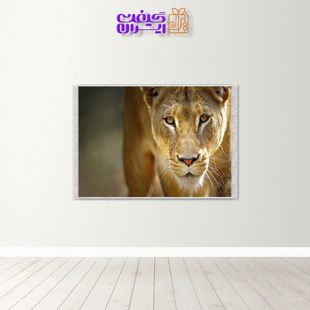 تابلو فرش شیر کد 5124