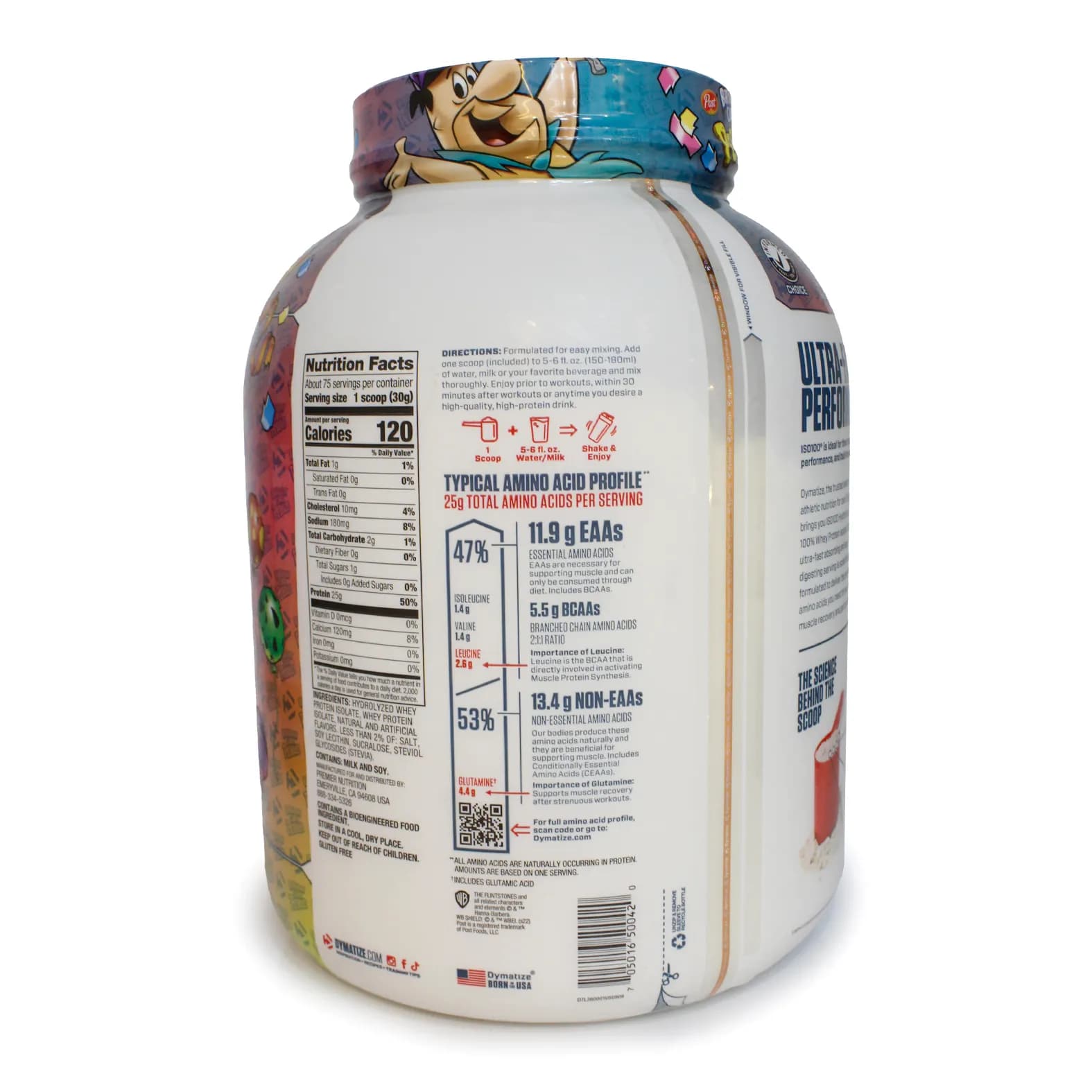 پروتئین وی ایزوله دایماتیز 100 Dymatize ISO 100 Whey Protein Isolate — تصویر ۳