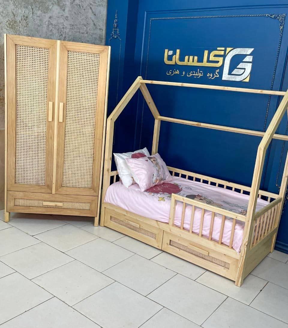 تخت کلبه ای گلسانا