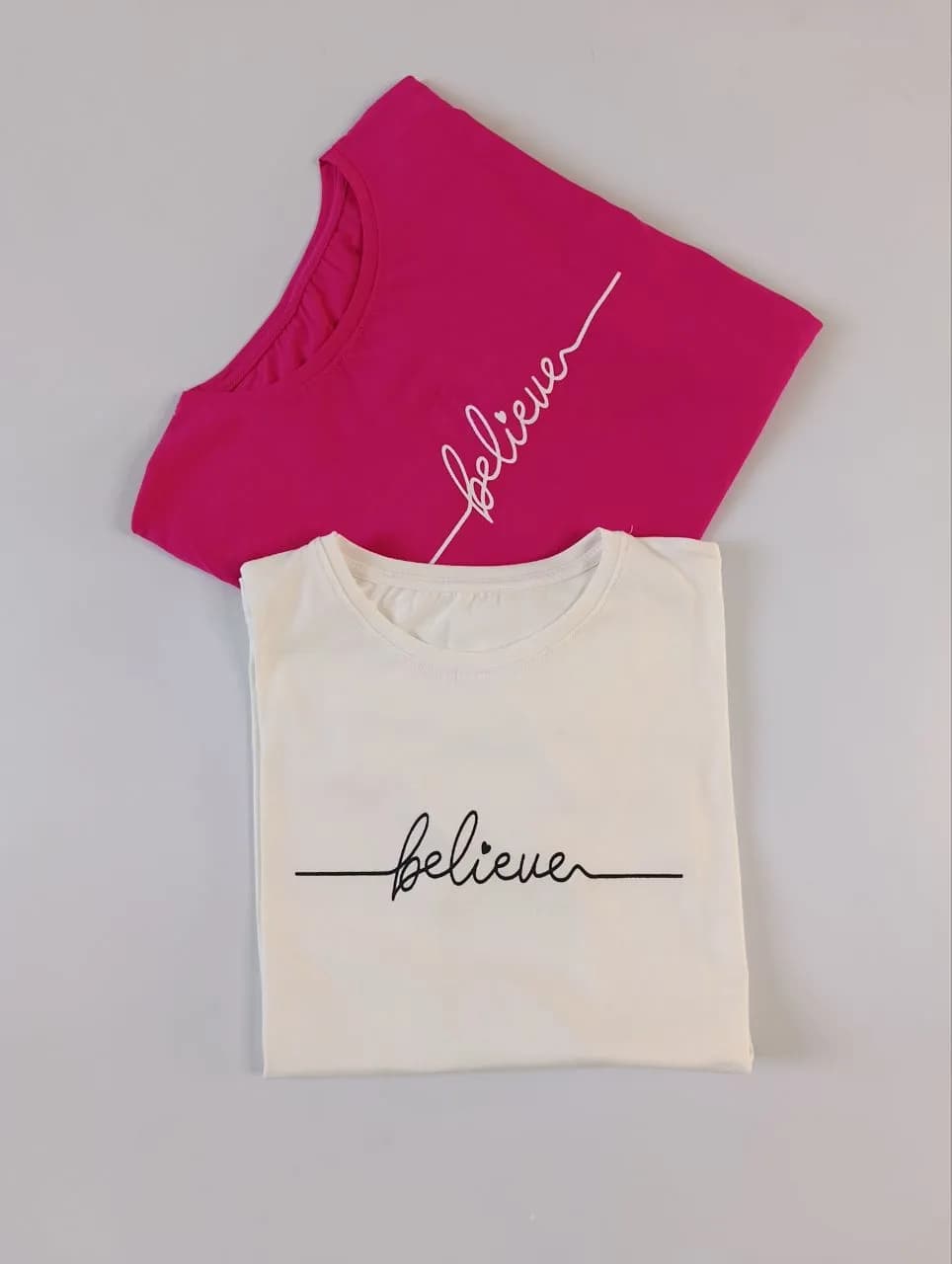 تیشرت باکسی believe — تصویر ۳