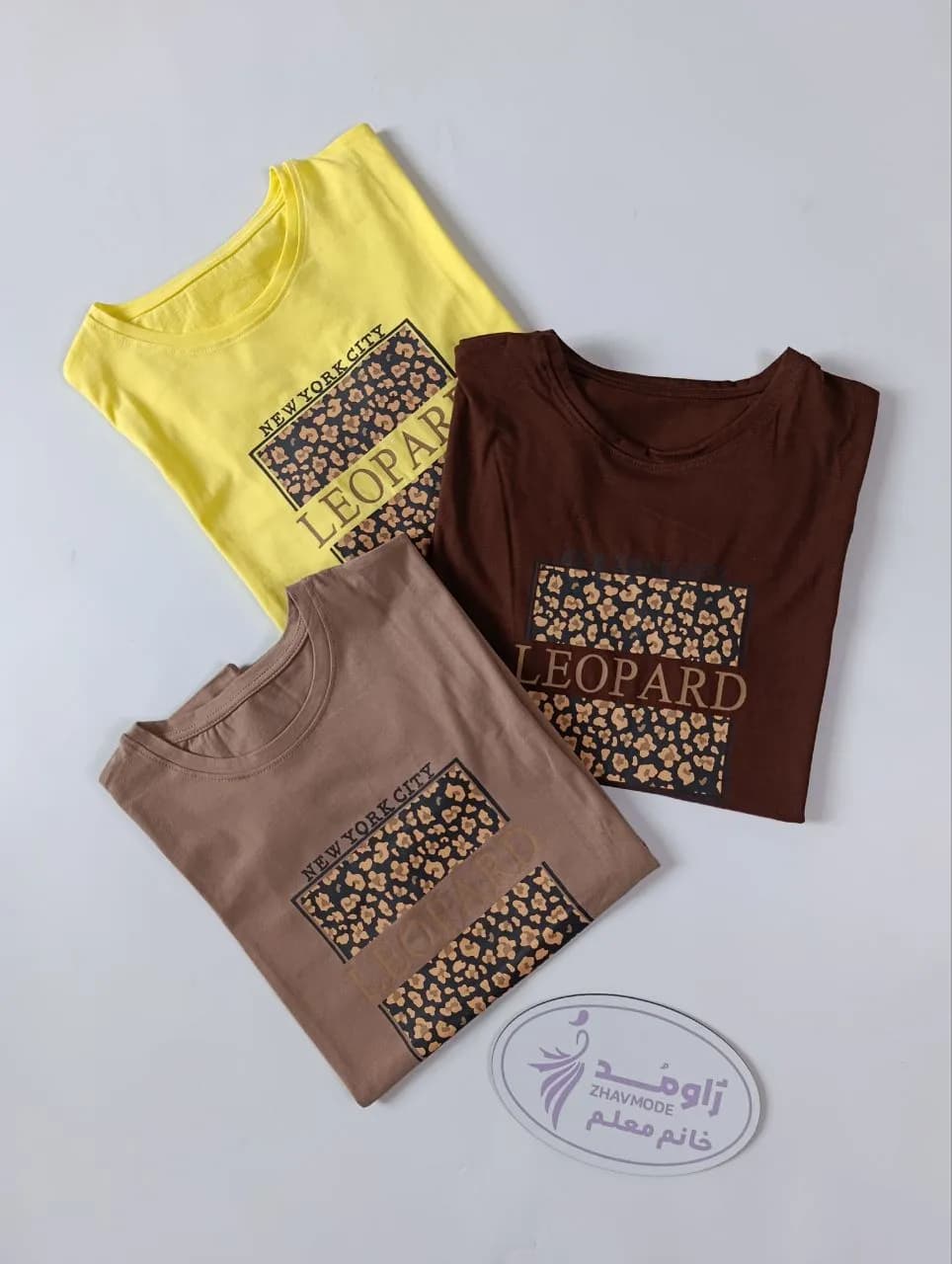 تیشرت باکسی leopard