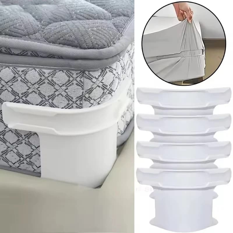 نگهدارنده ملحفه و روتختی حرفه ای بسته 4 عددی کدN943 — تصویر ۲