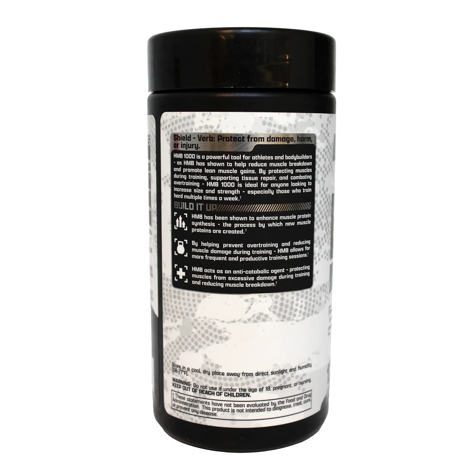 مکمل اچ ام بی ناترکس 1000 HMB NUTREX تب 120 — تصویر ۳