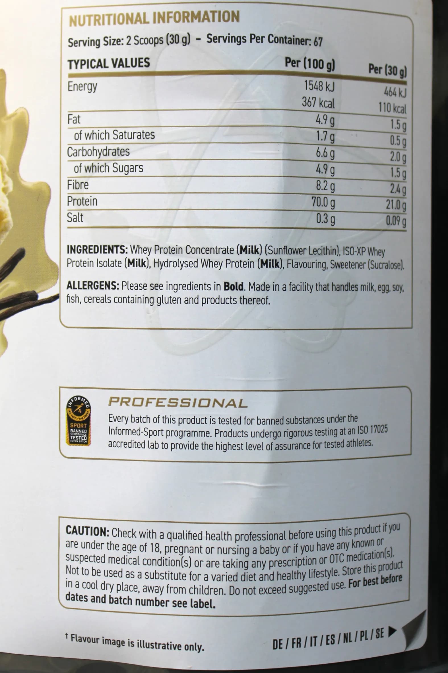 پروتئین وی کریتیکال اپلاید 2 کیلو گرم Applied Nutrition Critical Whey Protein — تصویر ۲