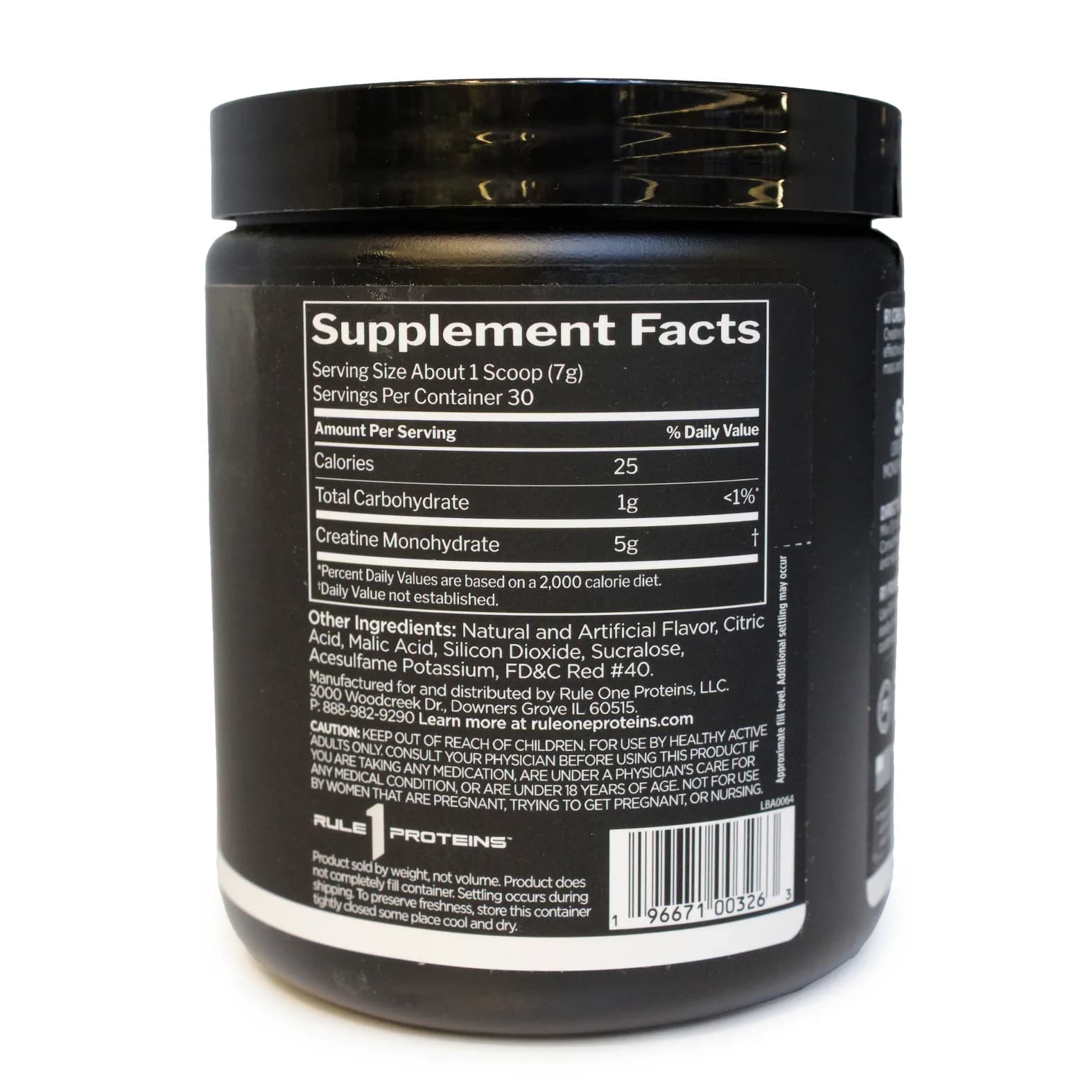 کراتین رول وان R1 Creatine طعم دار 30سروینگ حجم 210 گرم — تصویر ۲