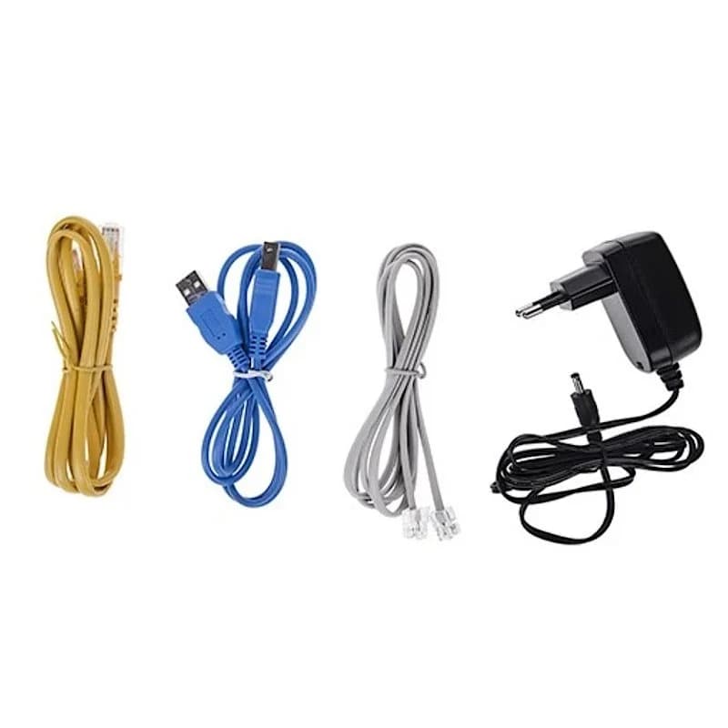 مودم روتر باسیم ADSL/ADSL2/ADSL2+(Plus) دی-لینک مدل DSL-2520U (غیراستوک/نو) کدN923 — تصویر ۳