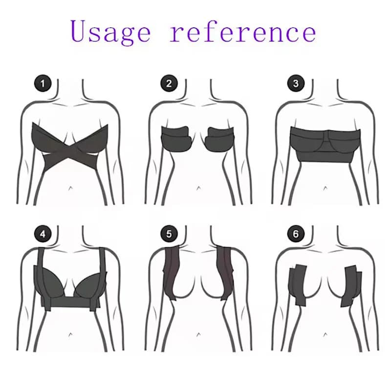 چسب باندی لیفت سینه مدل 5 متری کد N844