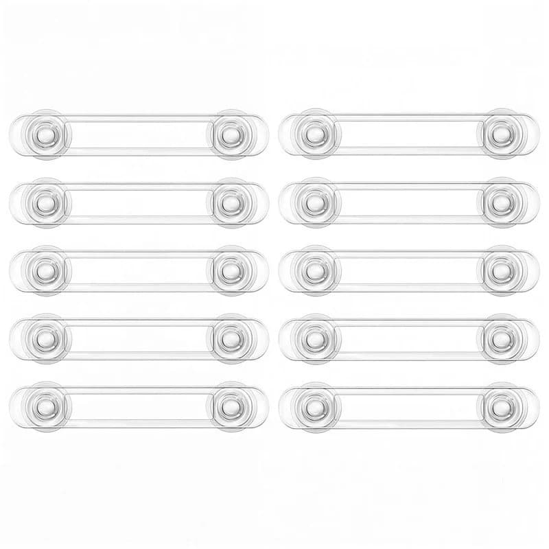 قفل درب کشو و کابینت کودک بسته 10 عددی کدN851 — تصویر ۵