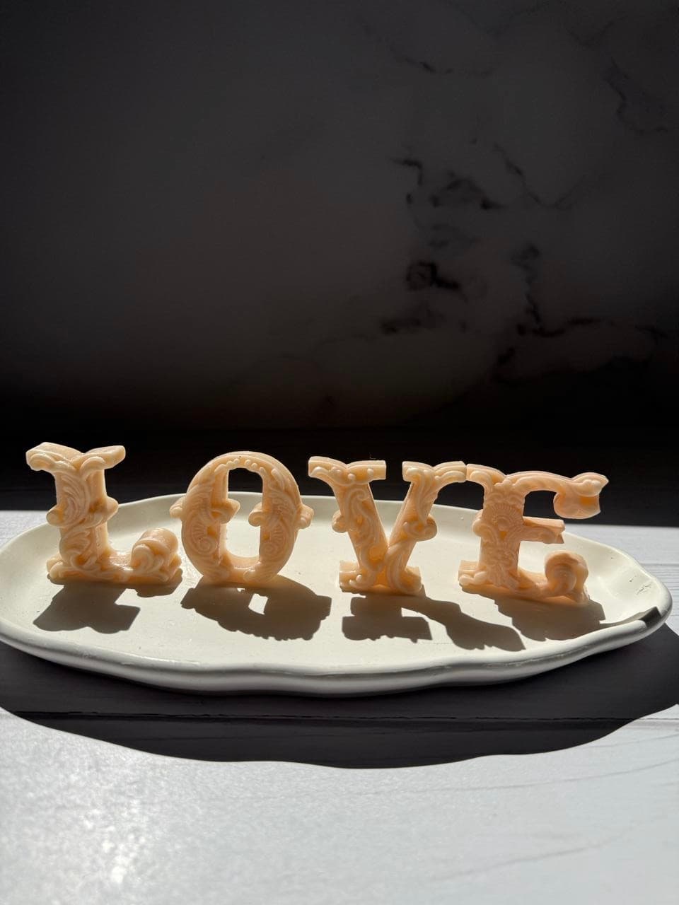 شمع ست LOVE وایولی — تصویر ۳