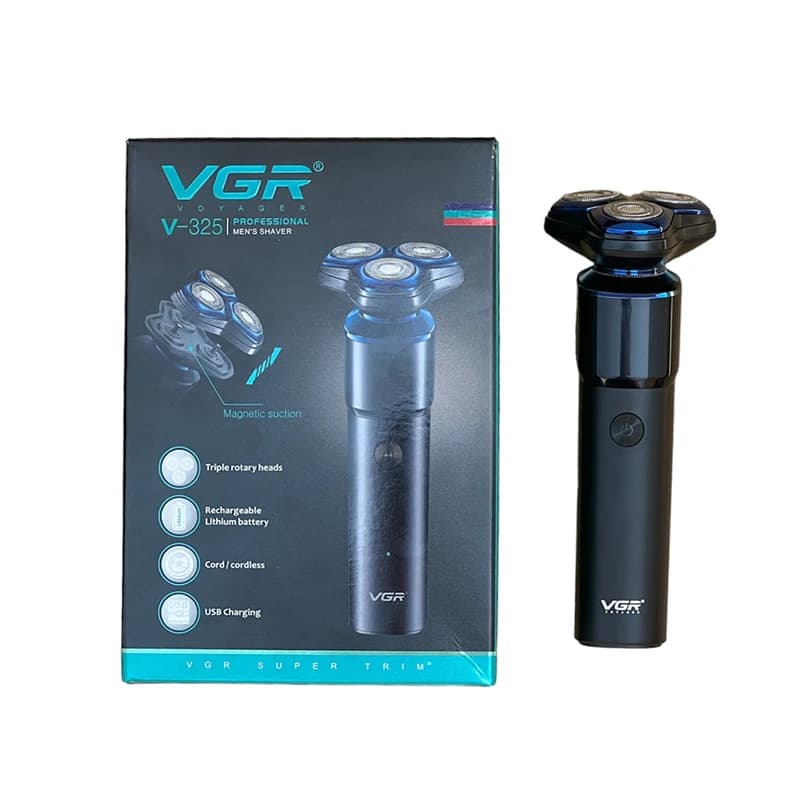 ماشین اصلاح موی صورت چرخشی وی جی ار مدل V-325 — تصویر ۵