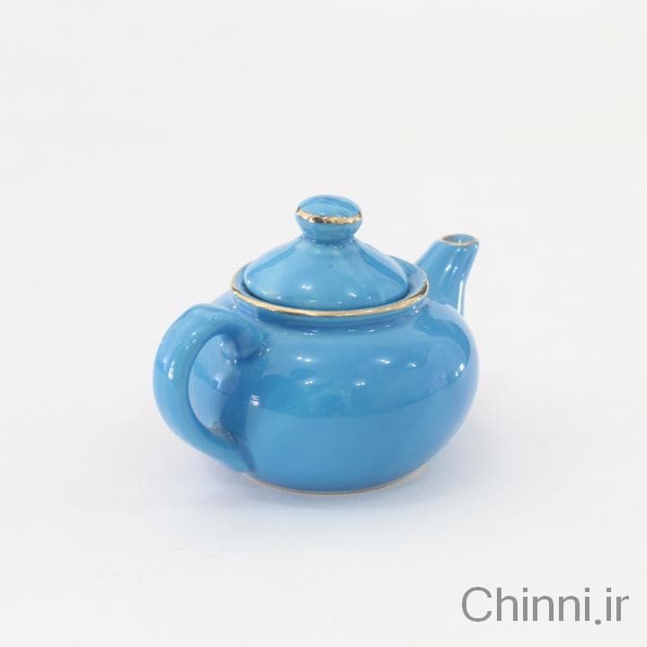 ست قوری و آفتابه آبی کوچک — تصویر ۳