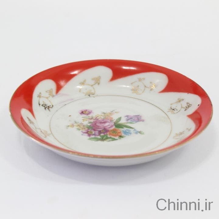 ست فنجان نعلبکی ساده خط طلایی — تصویر ۶