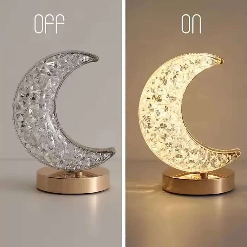 آباژور و چراغ خواب فانتزی طرح Moon کدN736