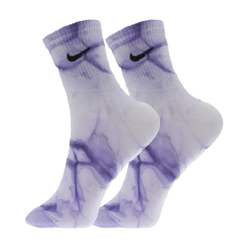 بررسی, قیمت و خرید جوراب ورزشی نیم ساق آبرنگی نایکی مدل NIKE SOCKS FREE-2025 | آبرنگی — تصویر ۲