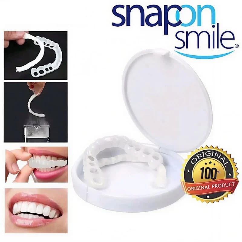 لمینت دندان دو فک مدل Snap on Smile کدN694 — تصویر ۴