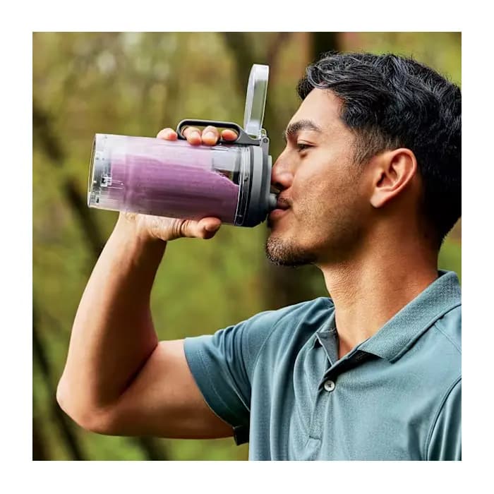 اسموتی شارژی خاکستری نینجا | Ninja Blast Portable Blender BC251 — تصویر ۲
