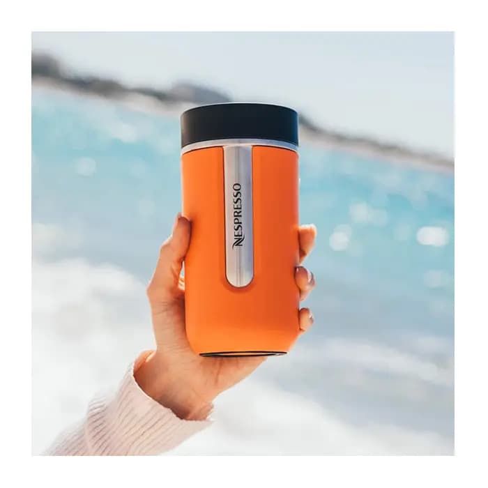 ماگ سفری نارنجی نسپرسو Nomad Travel Mug – Orange — تصویر ۲