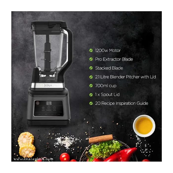 مخلوط کن اسموتی ساز نینجا | Ninja 2-in-1 Blender BN750 — تصویر ۵