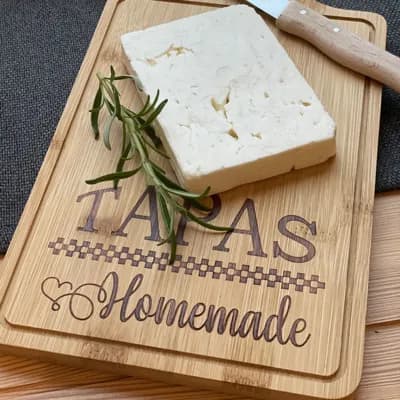 تخته سرو »Tapas + Friends«, بامبو, 35 x 16 cm وست مارک — تصویر ۴
