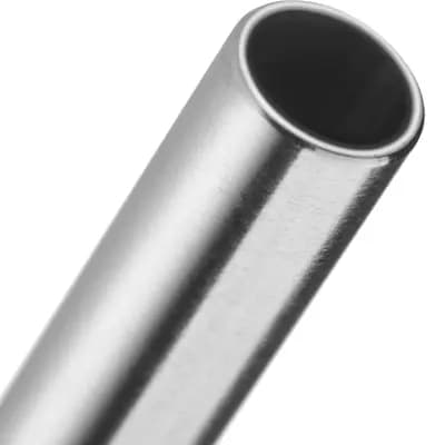 ۴ عدد نی استیل خمیده + برس تمیز کننده Stainless Steel Drinking Straws »Edelstahl Knick« وست مارک — تصویر ۶