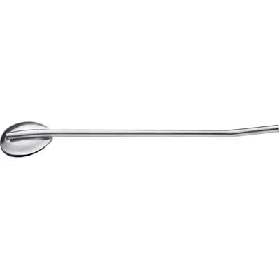 ۴ عدد قاشق نی + ۱ عدد برس تمیز کننده Drinking Straw Spoons وست مارک — تصویر ۴