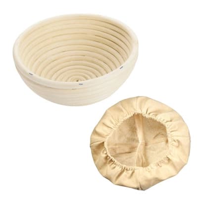 سبد نان- سبدتخمیر گرد Round Fermentation Basket وست مارک 17,5 8,1x