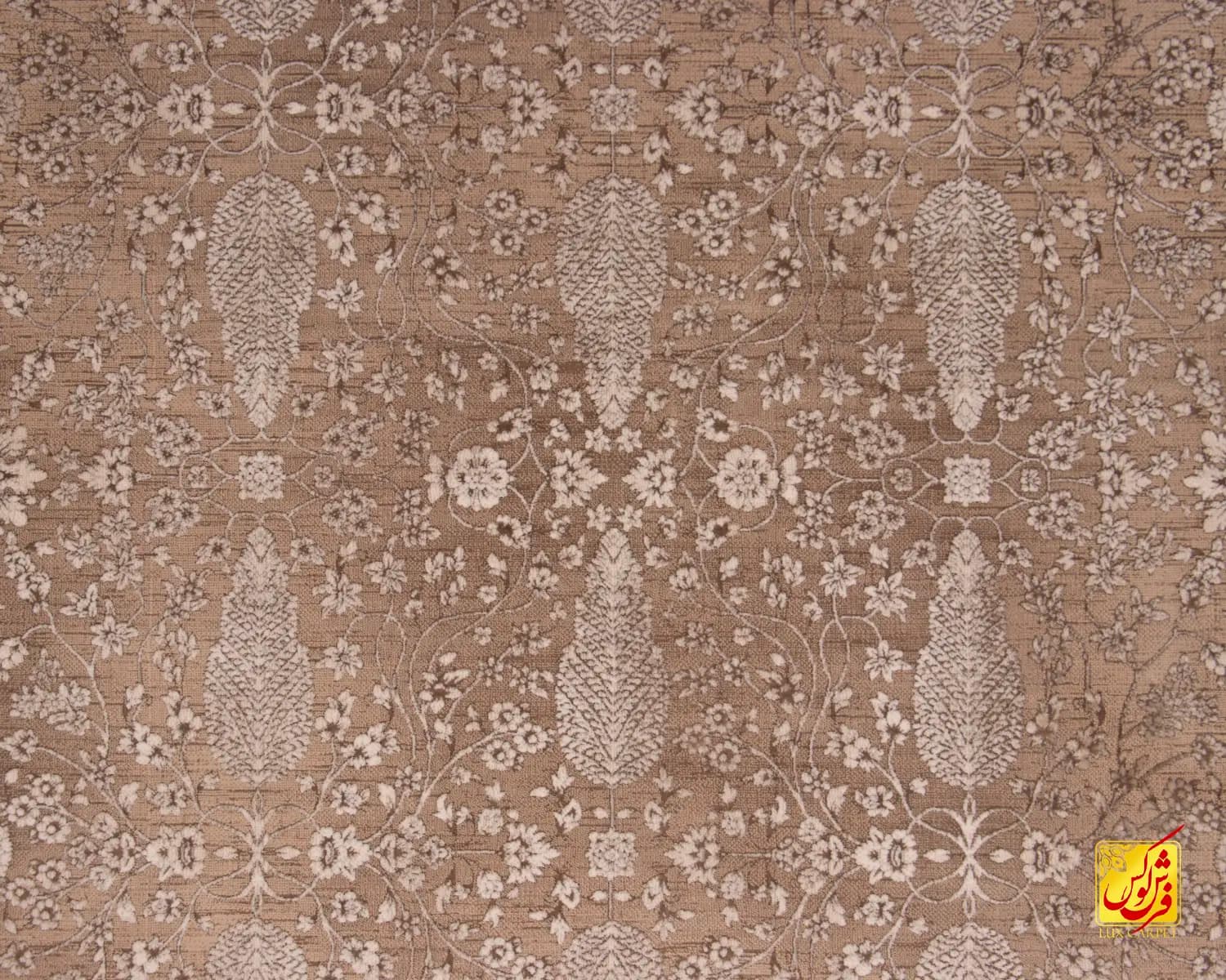 فرش وینتیج 762022 کرم نسکافه ای — تصویر ۶