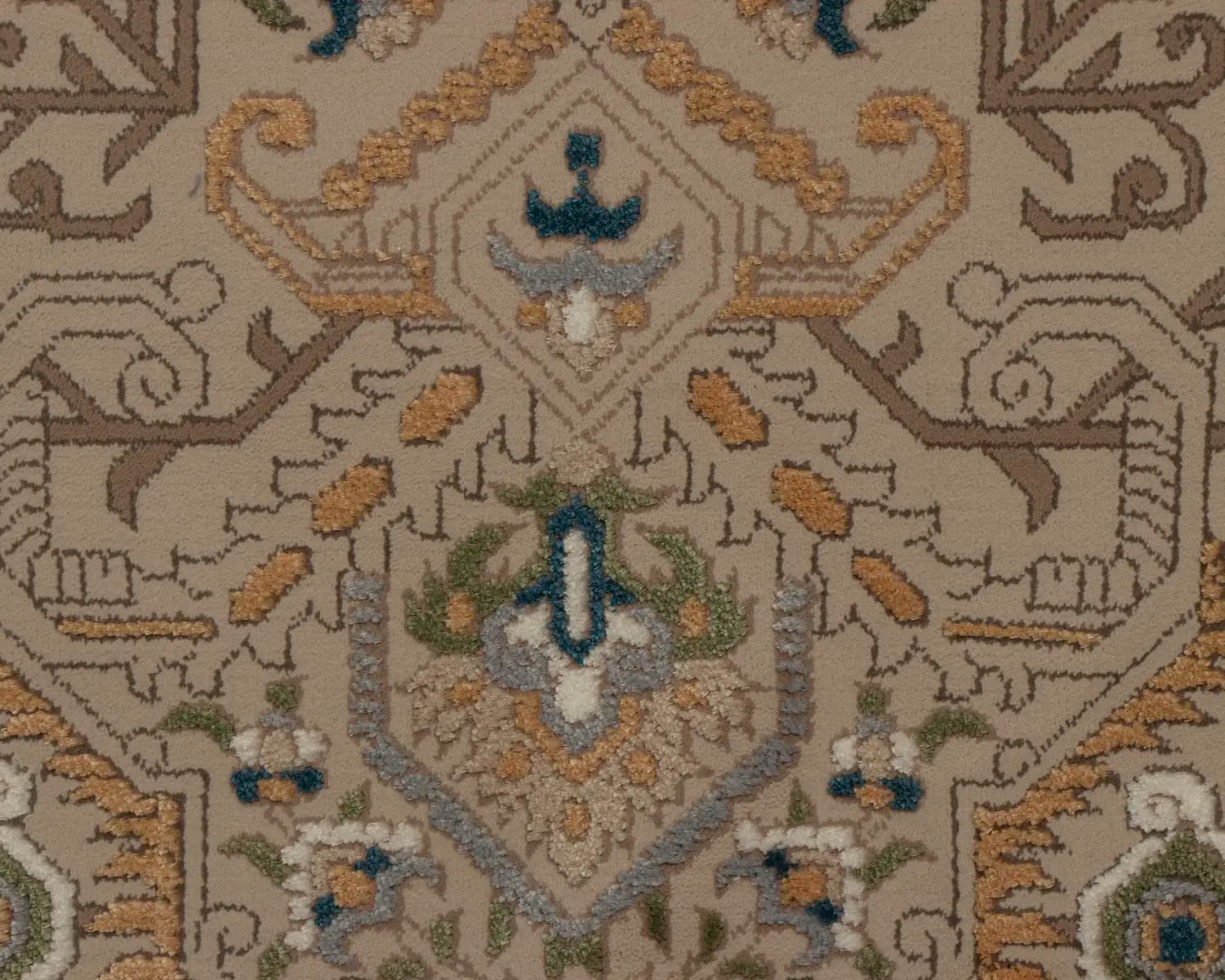 فرش کلاسیک 75020 کرم — تصویر ۶