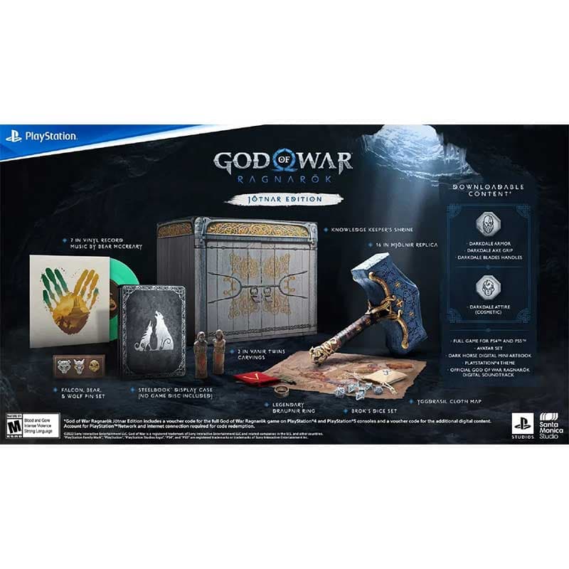 بازی God of War Ragnarök برای PS5 نسخه Jötnar Edition — تصویر ۲