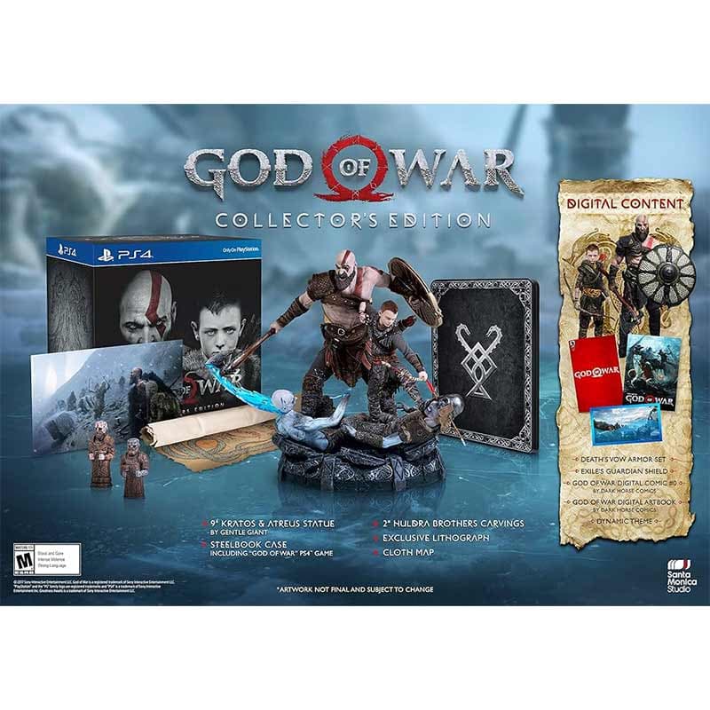 بازی God of War 2018 برای PS4 نسخه Collector’s Edition — تصویر ۳