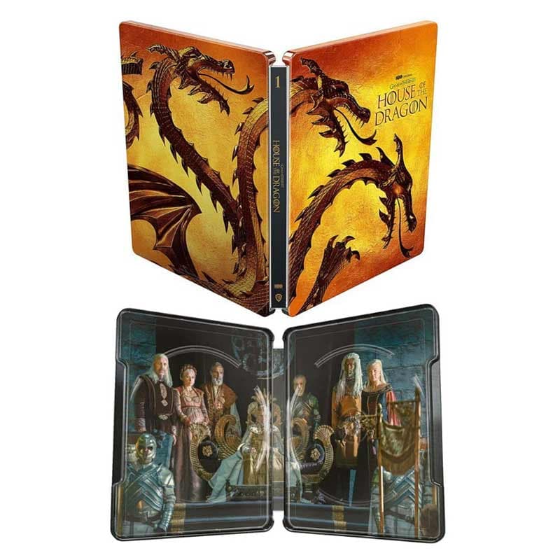 سریال 4k اورجینال House of the Dragon سیزن 1 نسخه Steelbook — تصویر ۳