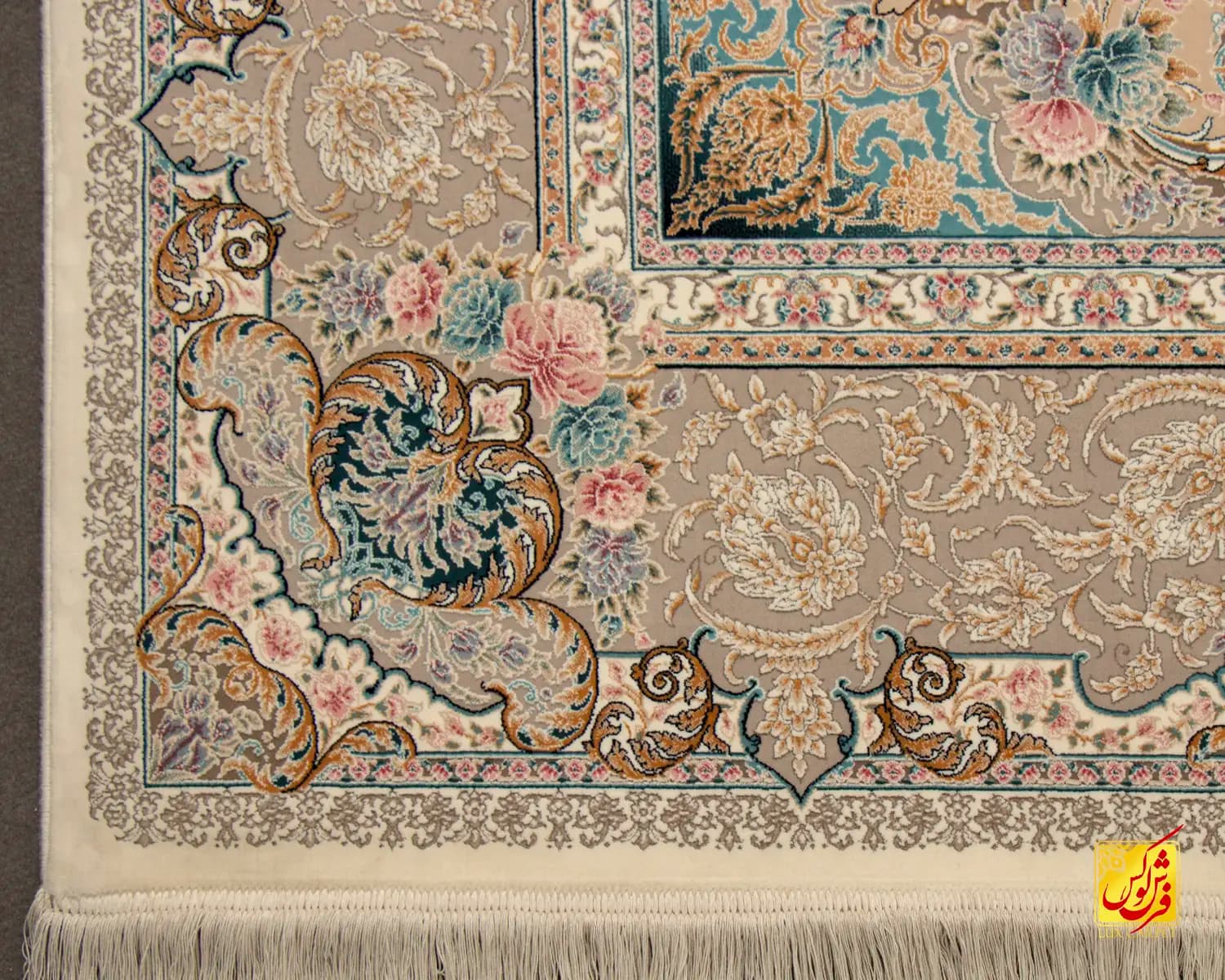 فرش کلاسیک کد 041_ رنگ 2003 کرم — تصویر ۸