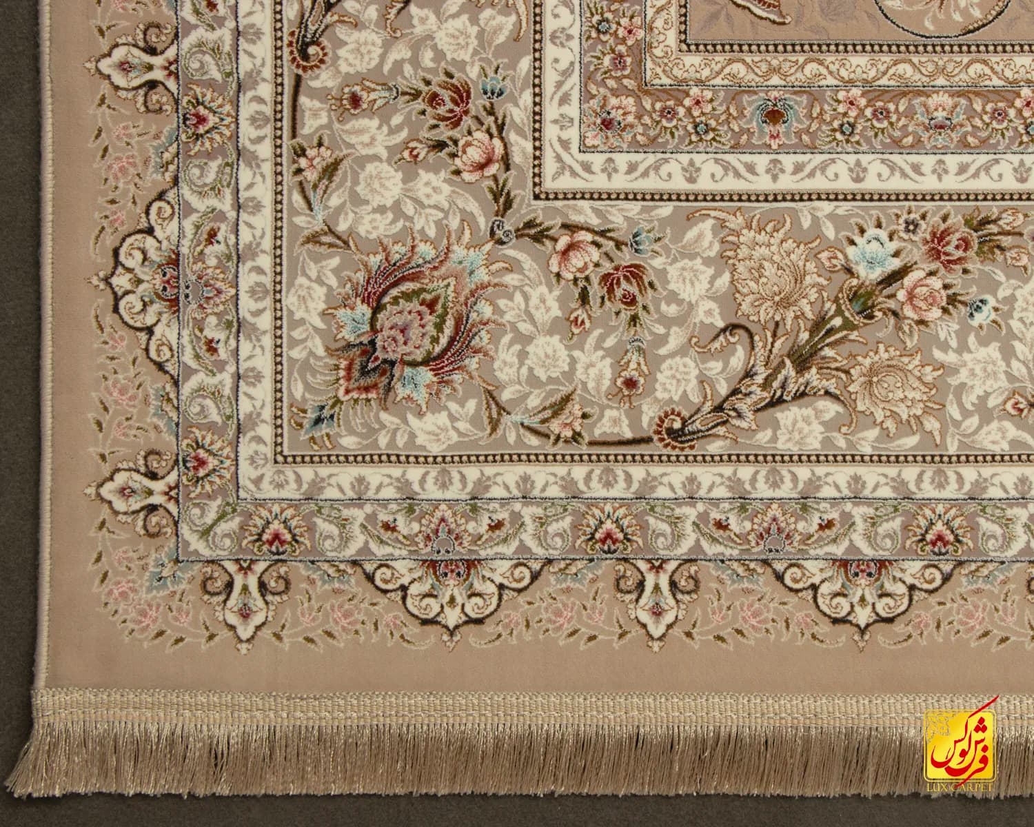 فرش کلاسیک شروین بژ — تصویر ۷