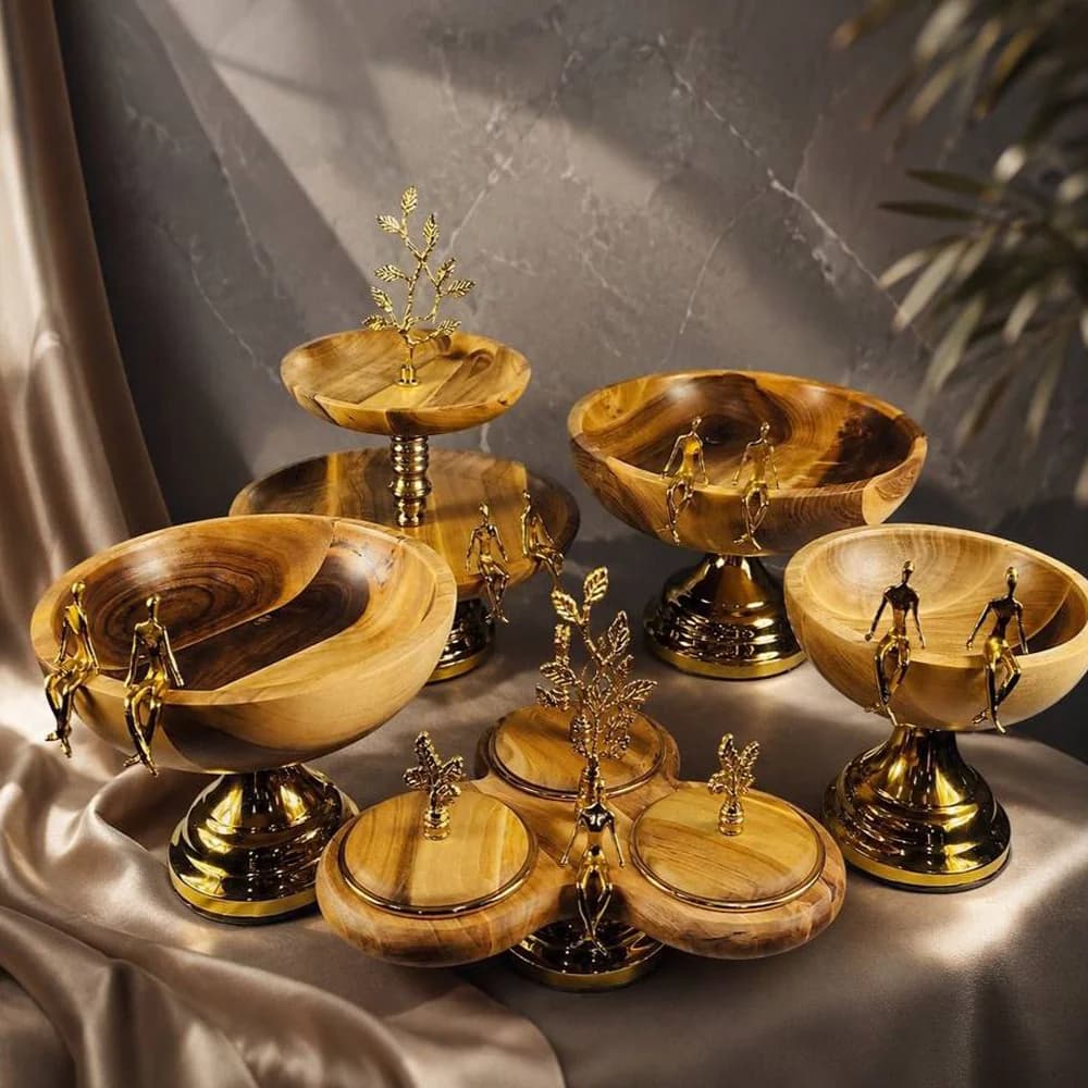سرویس پذیرایی چوبی بالرین