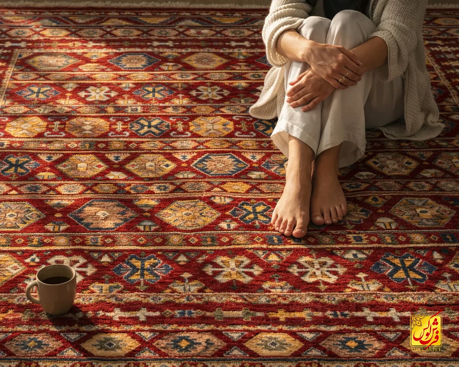 فرش وینتیج 4031 لاکی