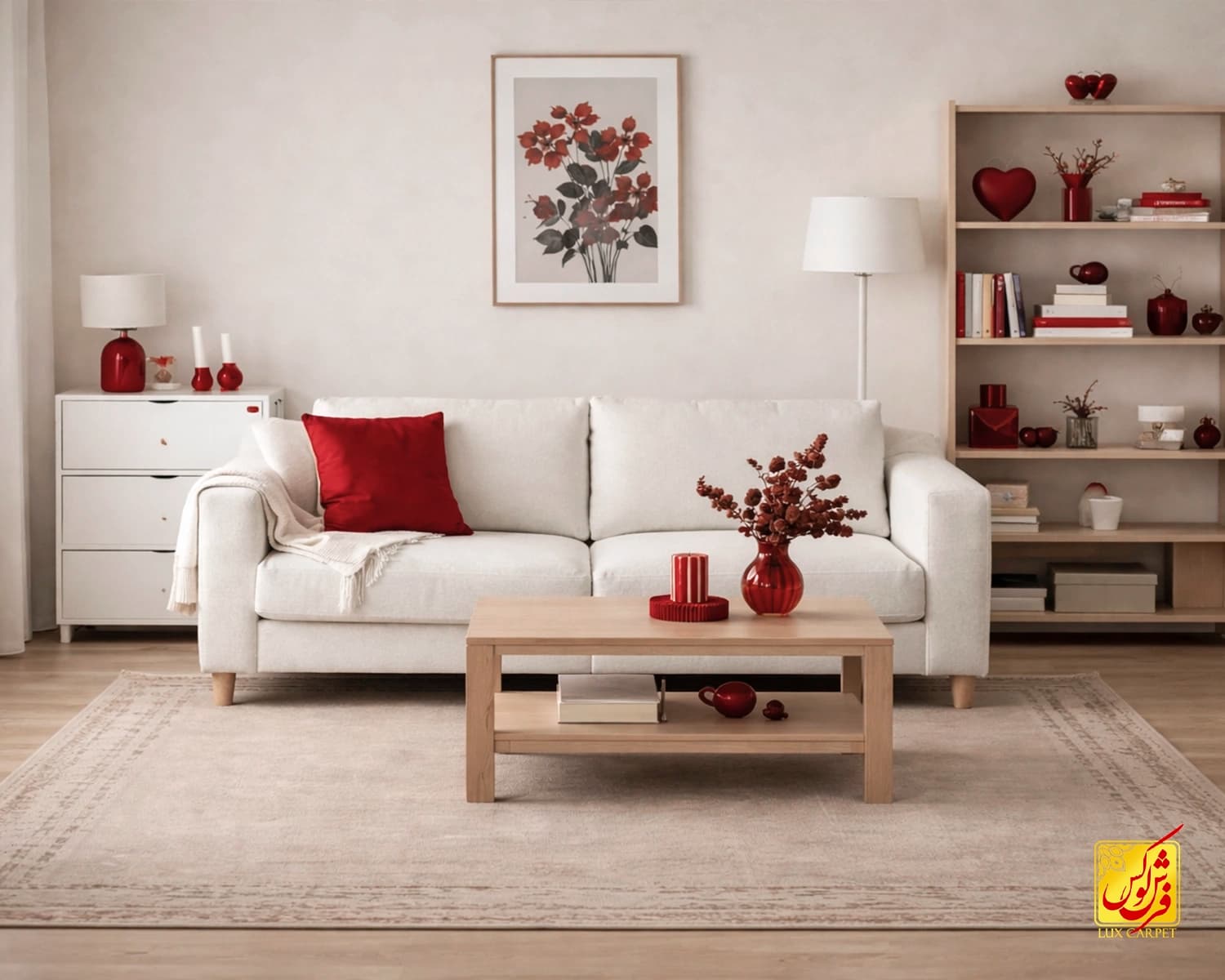 فرش مینیمال 499/55 طوسی