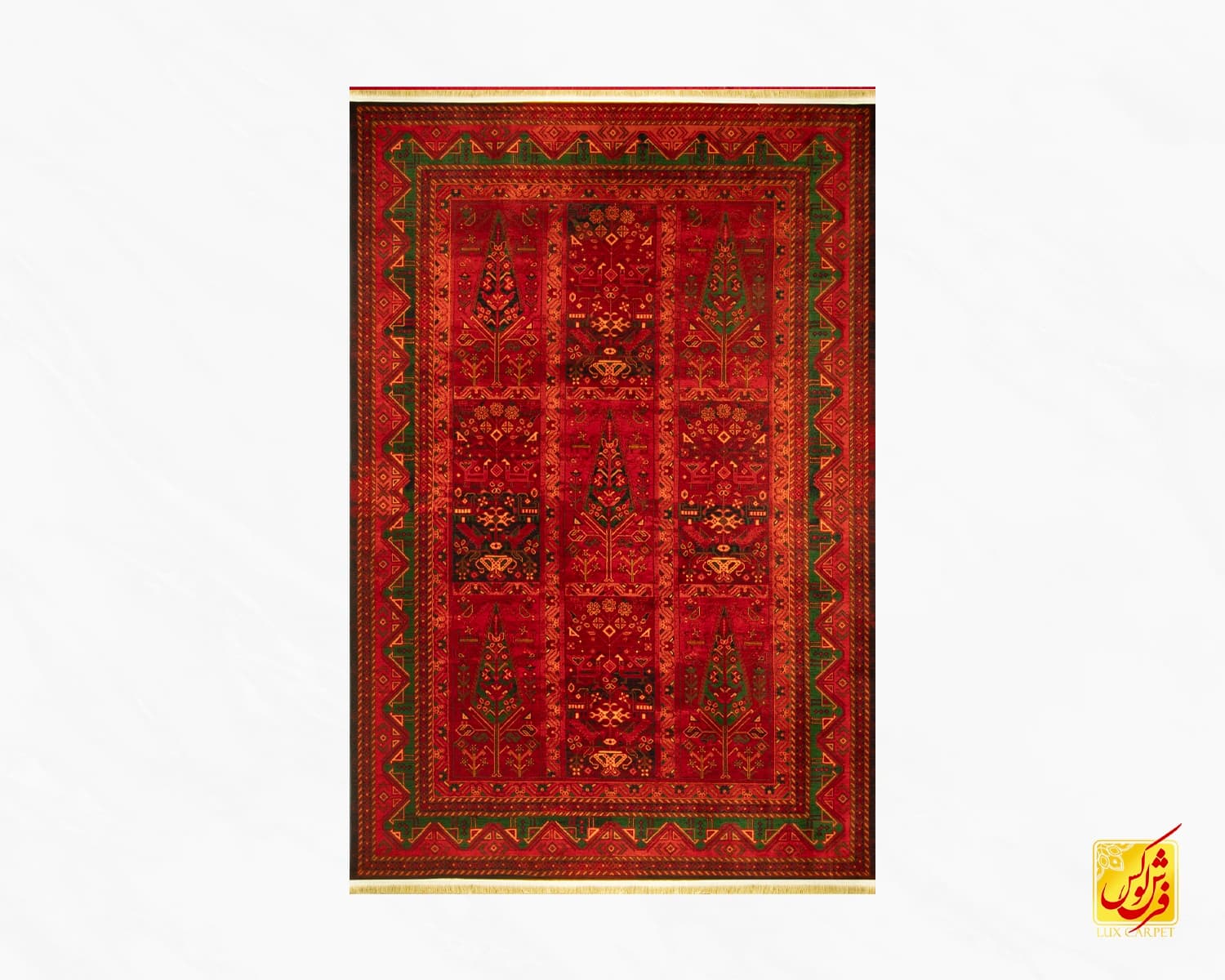 فرش وینتیج 732 لاکی — تصویر ۲