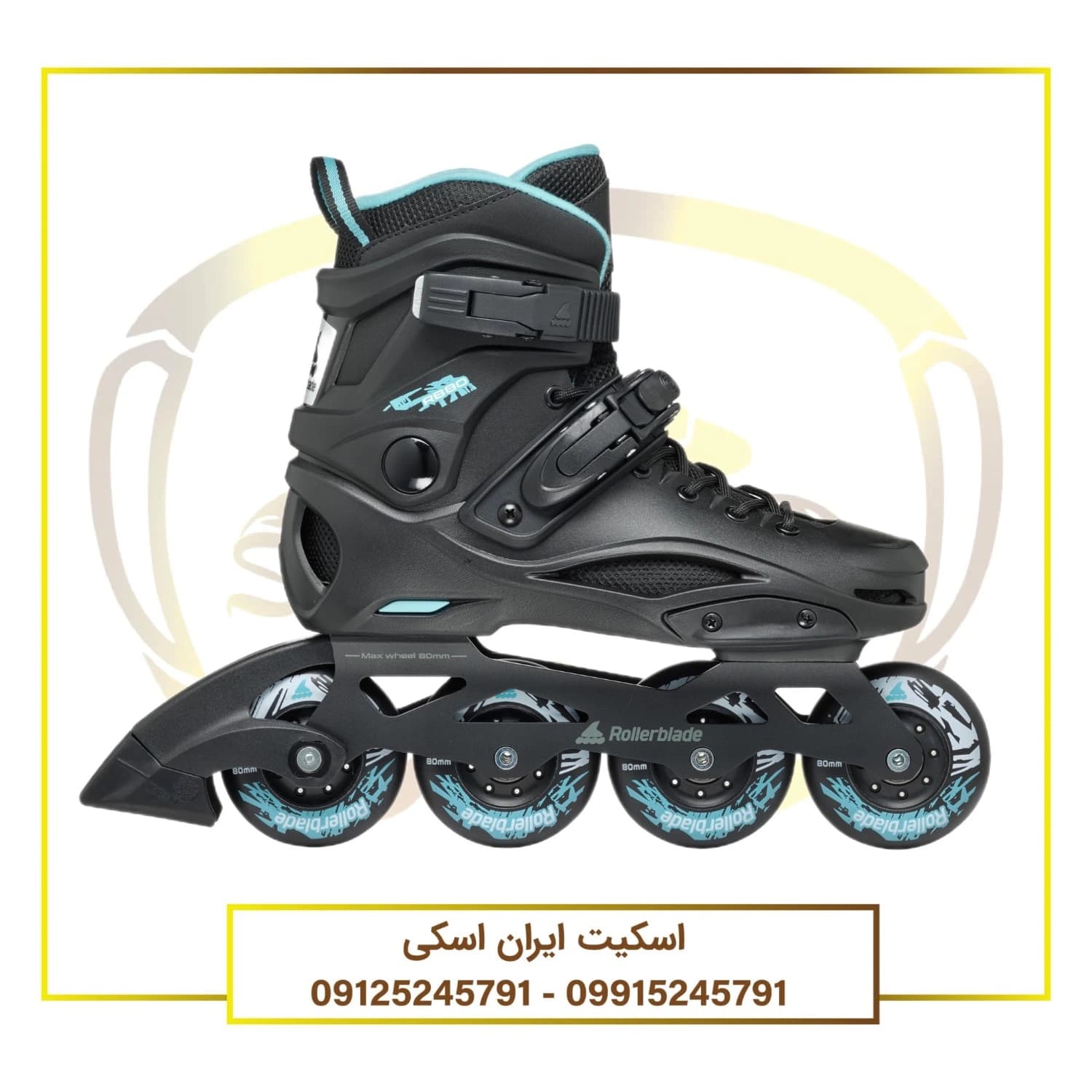 اسکیت رولربلید اورجینال مدل RB 80 W|جدید — تصویر ۴