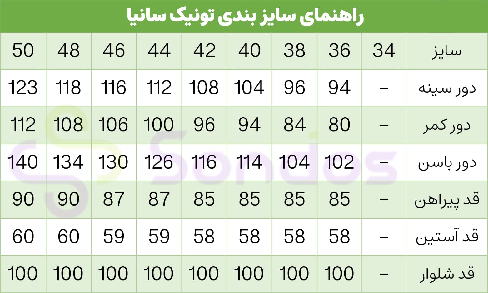 اسکراب زنانه آستین کوتاه – سانیا — تصویر ۳
