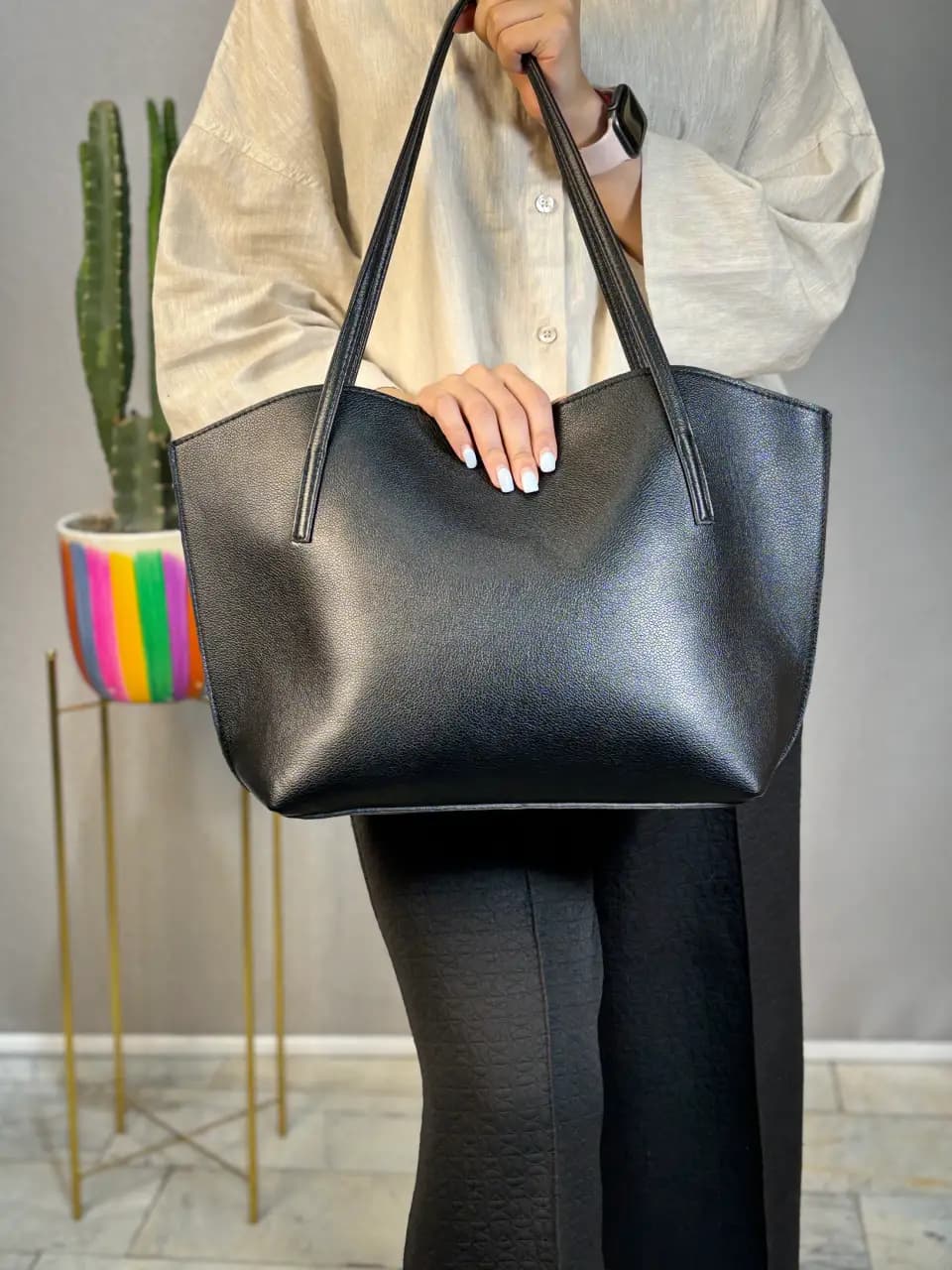 کیف دوشی Zara — تصویر ۴