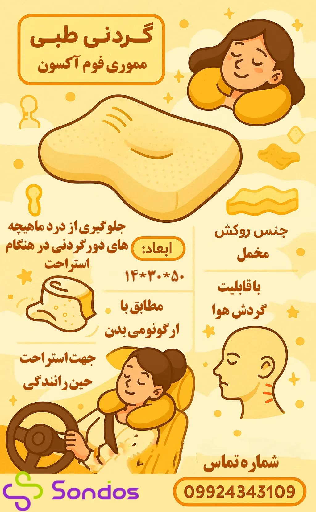 گردنی طبی آکسون — تصویر ۲