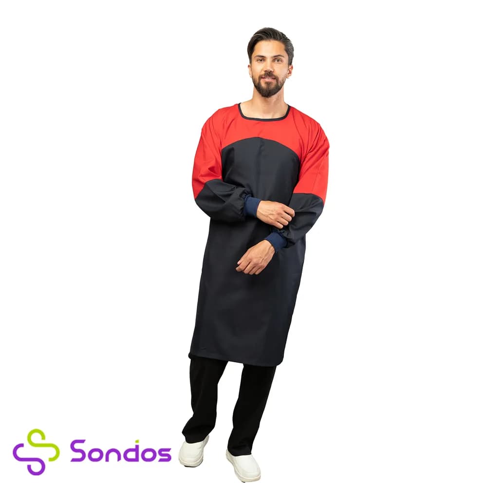 گان جراحی با طراحی حرفه‌ای