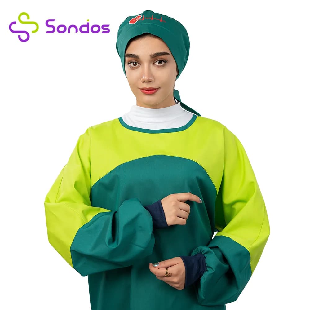 گان جراحی با طراحی حرفه‌ای — تصویر ۳
